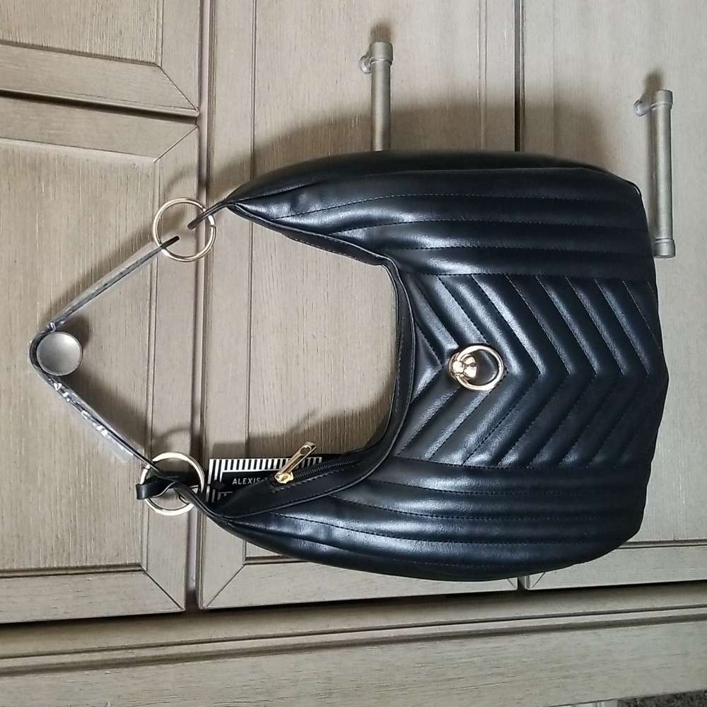 Alexis Bendel Black Shoulder Bag